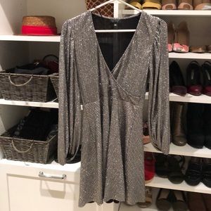 Topshop glam sparkly dress, sequin look